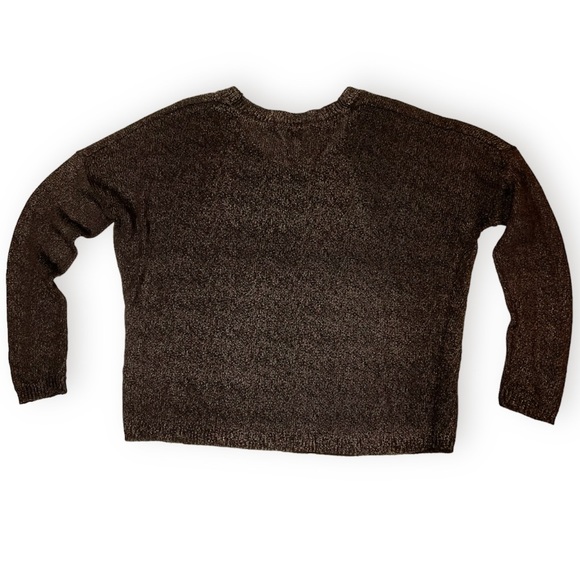 Vince Rayon Scoop Neck Drop Shoulder Sweater - Picture 3 of 7